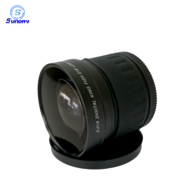 52mm Gewinde 0,35 X HD Super Weitwinkel Fisheye Makro Objektiv Für Canon Nikon DSLR Kamera